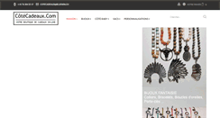 Desktop Screenshot of cotecadeaux.com